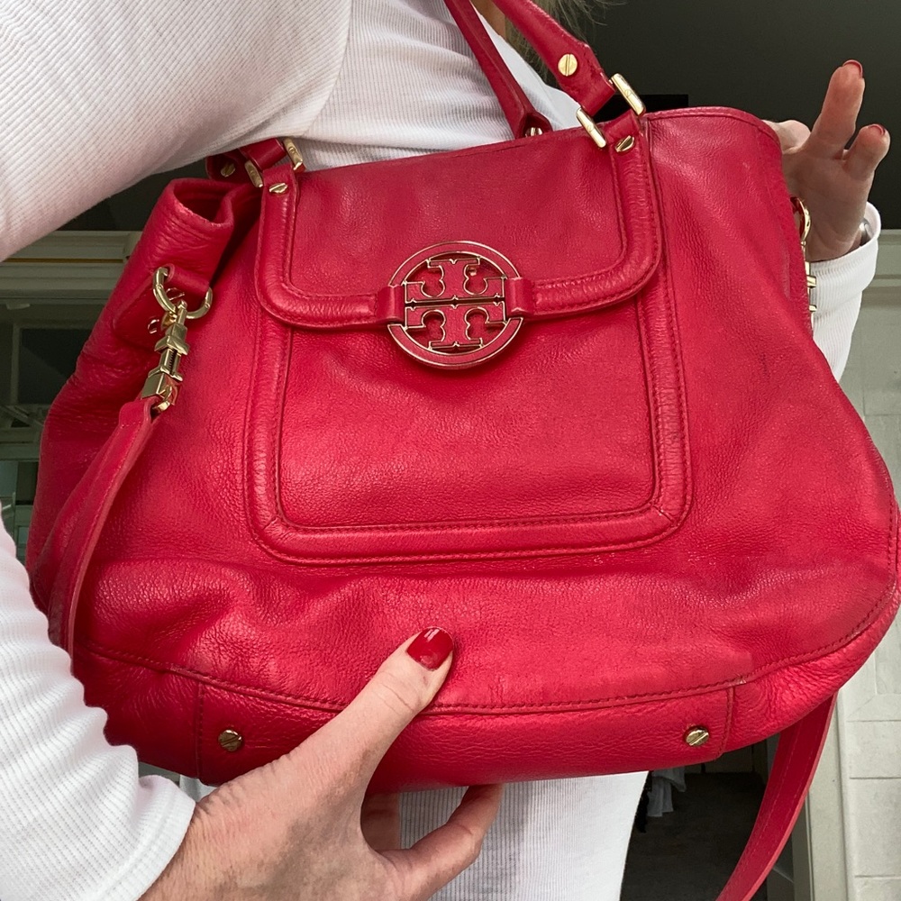 Watermelon Tory Burch Bag with dust bag